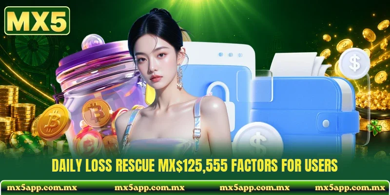 Daily loss rescue MX$125,555 factors for users