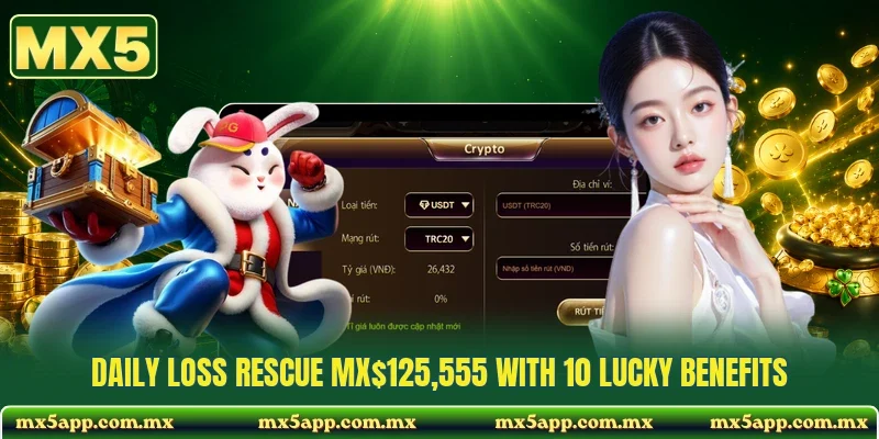 Daily Loss Rescue MX$125,555 With 10 Lucky Benefits
