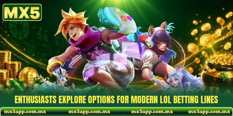 Enthusiasts explore options for modern LOL betting lines
