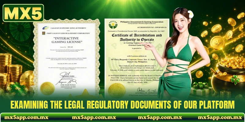 Examining the legal regulatory documents of our platform