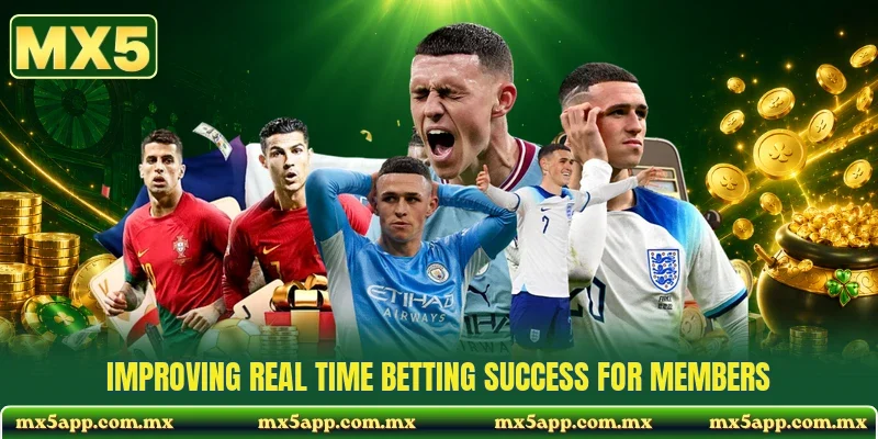 Improving real time betting success for members