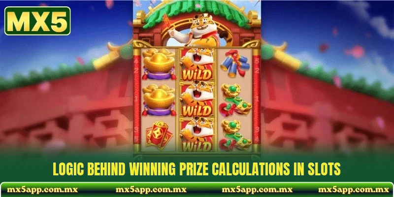 Logic behind winning prize calculations in slots