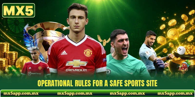 Operational rules for a safe sports site