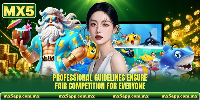 Professional guidelines ensure fair competition for everyone