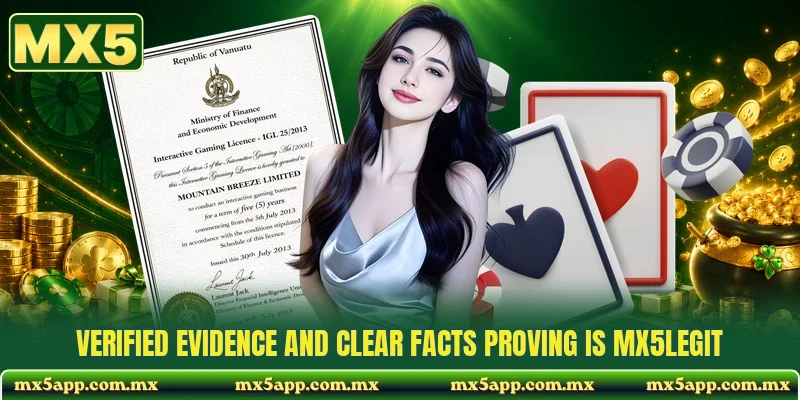 Verified evidence and clear facts proving is MX5legit